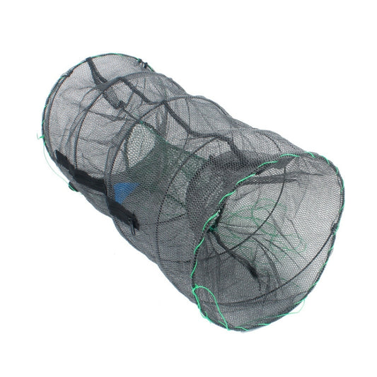 Spring Cage Fishing Net Automatic Folding Shrimp Cage Round Spring Fish Net, Special Mesh Large, Encrypted Mesh Large