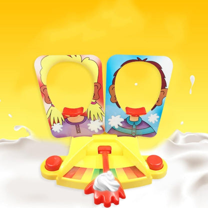 Jeu Pie Face Showdown, défi familial interactif, jouet de table pour enfant, farces et attrapes, Double, Simple