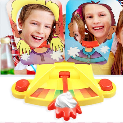 Jeu Pie Face Showdown, défi familial interactif, jouet de table pour enfant, farces et attrapes, Double, Simple