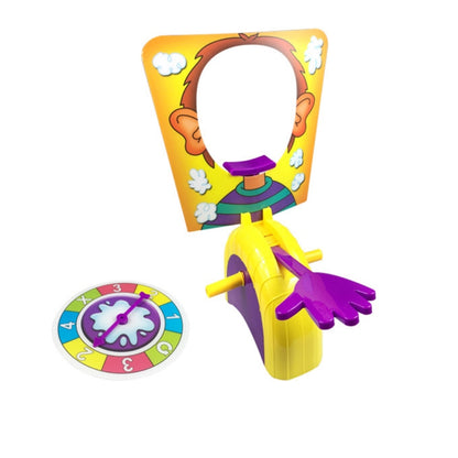Jeu Pie Face Showdown, défi familial interactif, jouet de table pour enfant, farces et attrapes, Double, Simple