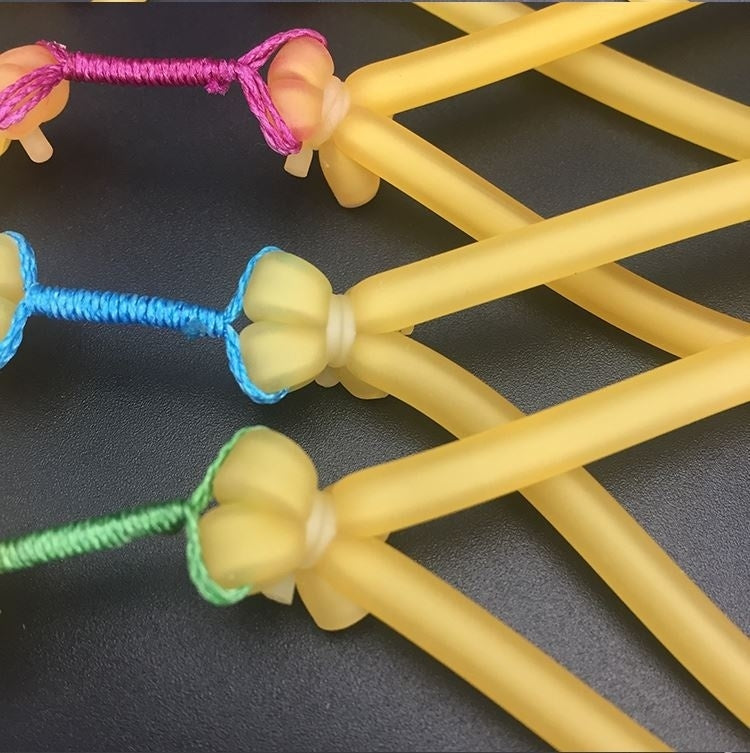 2 Élastiques en caoutchouc pour la pêche et le tir
