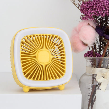 Ventilateur de bureau rechargeable USB, ventilateur de poche multifonctionnel
