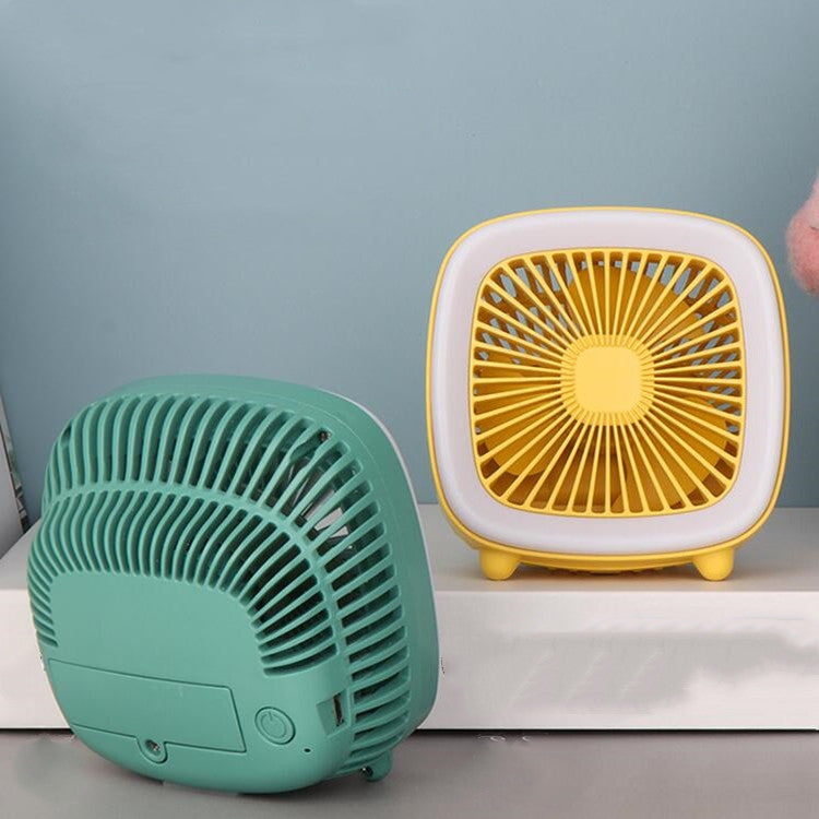 Ventilateur de bureau rechargeable USB, ventilateur de poche multifonctionnel