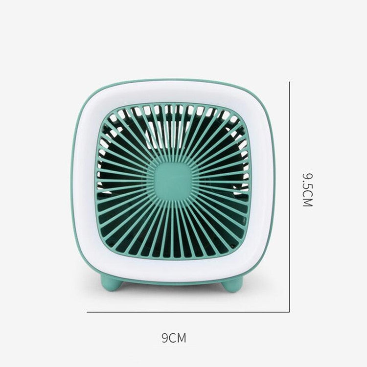 Ventilateur de bureau rechargeable USB, ventilateur de poche multifonctionnel