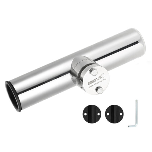 BSET MATEL Marine Hardware 316 Stainless Steel Fishing Rod Seat Yacht Sea Fishing Bracket, 19-26mm