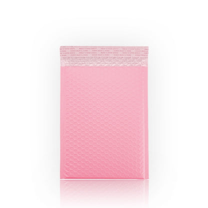 50 PCS Pink Co-Extrusion Film Bubble Bag Logistics Packaging Thickened Packaging Bag