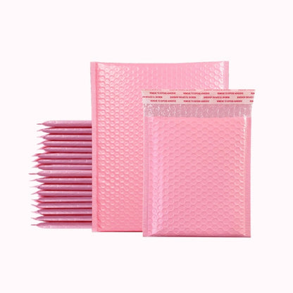 50 PCS Pink Co-Extrusion Film Bubble Bag Logistics Packaging Thickened Packaging Bag