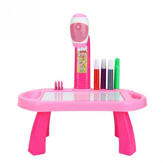 Projecteur intelligent pour enfants Jeu de société de dessin éducatif précoce Puzzle Peinture Jouet