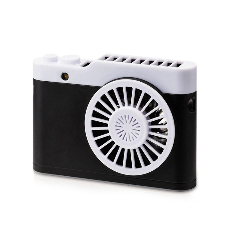 Mini ventilateur de cou portable USB, ventilateur de caméra à chargement USB