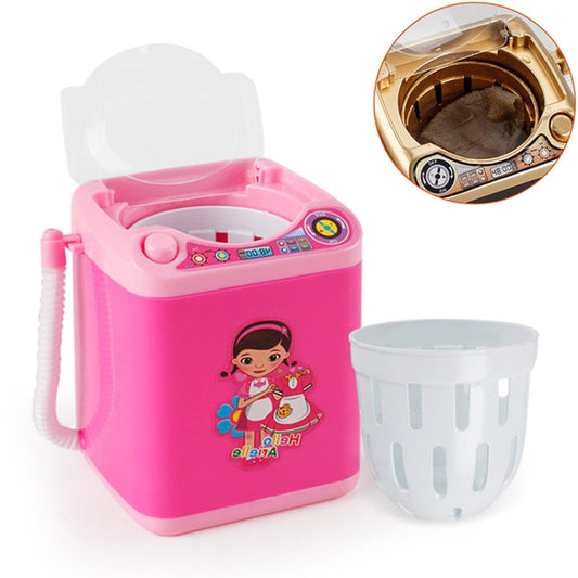 Mini machine à laver jouet multifonctionnelle pour enfants pour éponges de beauté et pinceaux