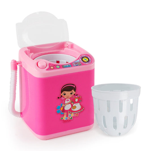 Mini machine à laver jouet multifonctionnelle pour enfants pour éponges de beauté et pinceaux