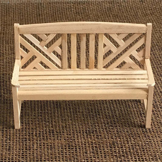 4 PCS / Set 1:12 Doll House Mini Furniture Model Outdoor Garden Chair Stool, Outdoor Garden Chai