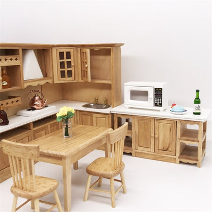 1:12 Model Doll House Kitchen Decoration Fine Microwave Oven, Microwave Oven