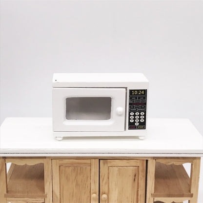 1:12 Model Doll House Kitchen Decoration Fine Microwave Oven, Microwave Oven