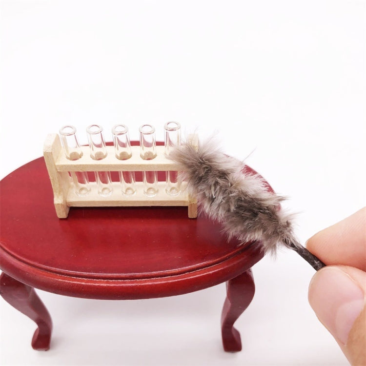 1:12 Mini House Toy Simulation Chicken Hair Brush, Simulation Chicken Hair Brush