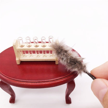 1:12 Mini House Toy Simulation Chicken Hair Brush, Simulation Chicken Hair Brush