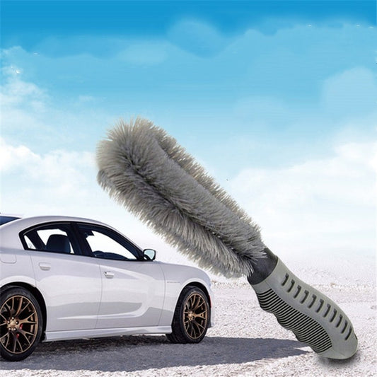 Brosse de nettoyage pour jantes de voiture, brosse de nettoyage d'interstices, fournitures de nettoyage à double usage pour la maison et la voiture, brosse pour jantes de voiture