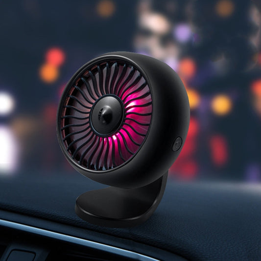 Ventilateur électrique multifonctionnel pour automobile, mini-ventilateur pour grille d'aération de voiture avec interface USB