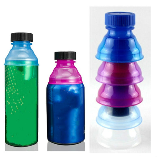 10 PCS Small Cans Cola Lid Sprite Leakproof Cap, Random Color Delivery