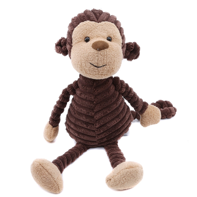 Gestreifte Tier-Plüschtier-Puppe Kreative Tierpuppe, Affe 15 cm, Hund 15 cm, Affe 33 cm, Hund 33 cm, Rosa Hase 33 cm, Ente 33 cm, Affe 42 cm, Fuchs 42 cm, Panda 42 cm, Schwein 42 cm, Löwe 42 cm, Nashorn 42 cm
