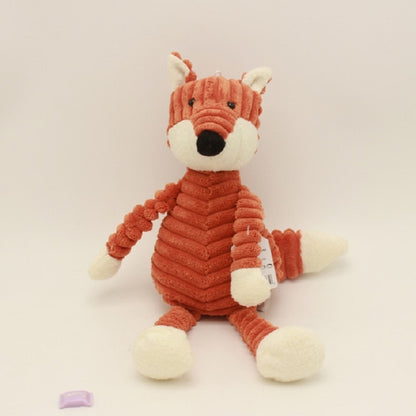 Gestreifte Tier-Plüschtier-Puppe Kreative Tierpuppe, Affe 15 cm, Hund 15 cm, Affe 33 cm, Hund 33 cm, Rosa Hase 33 cm, Ente 33 cm, Affe 42 cm, Fuchs 42 cm, Panda 42 cm, Schwein 42 cm, Löwe 42 cm, Nashorn 42 cm