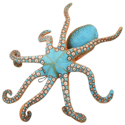 Jouet en peluche de simulation de pieuvre, oreiller, poupée d'animal sous-marin, cadeau créatif, 50cm, 80cm