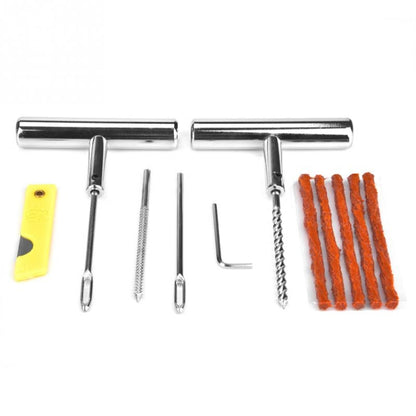 Kit de réparation de pneu à vide pour moto et voiture électrique, kit de réparation de pneu à vide