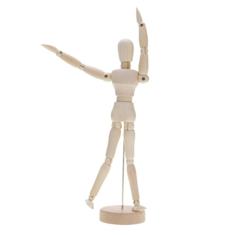 Marionnette en bois, mannequin articulé pour dessin artistique, 11,4 cm, 14 cm, 20,3 cm, 30,5 cm, 40,6 cm