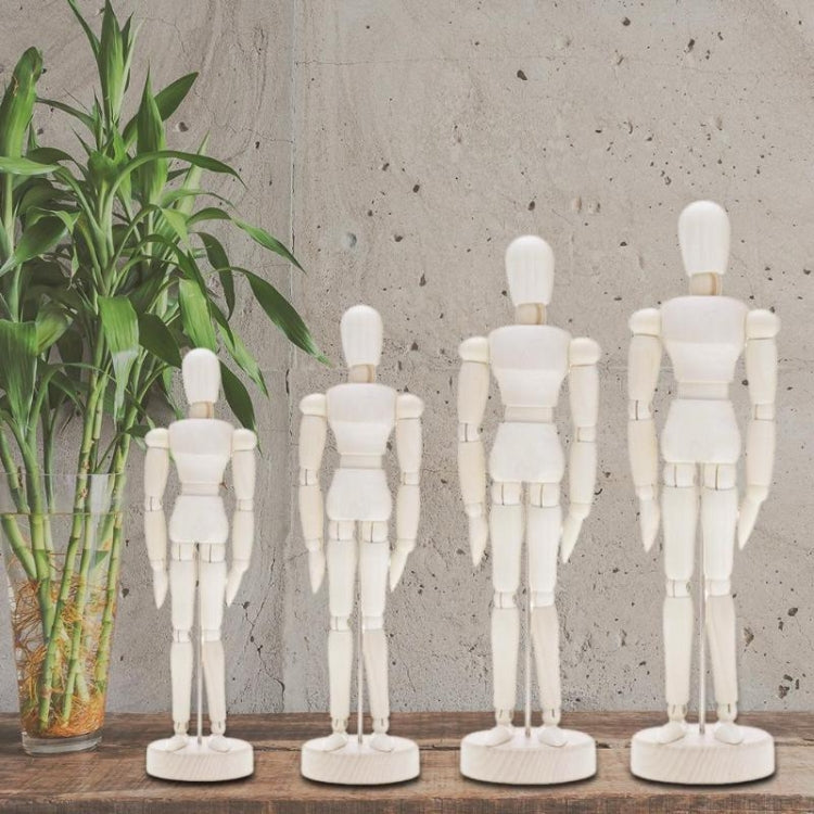 Marionnette en bois, mannequin articulé pour dessin artistique, 11,4 cm, 14 cm, 20,3 cm, 30,5 cm, 40,6 cm