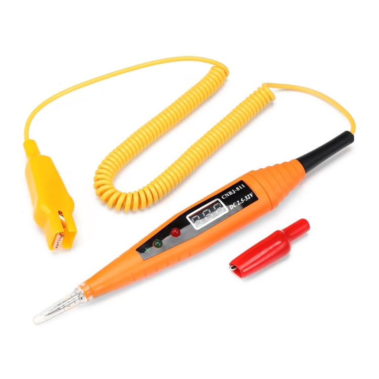 Stylo de test à affichage numérique pour réparation de circuit automobile, stylo de test d'induction de ligne de réparation, stylo de test de voiture, lampe de test 2,5-32V, stylo de test de voiture, lampe de test
