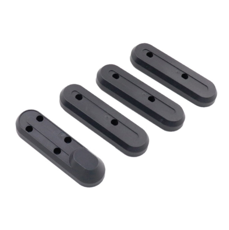 4 en 1 pour trottinette Xiaomi Mijia M365, cache de protection moteur en plastique, housse étanche, blocs de protection des roues avant et arrière, livraison couleur aléatoire