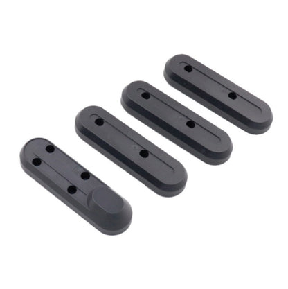 4 en 1 pour trottinette Xiaomi Mijia M365, cache de protection moteur en plastique, housse étanche, blocs de protection des roues avant et arrière, livraison couleur aléatoire
