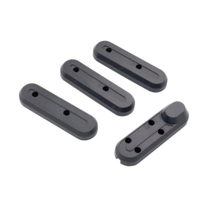 4 en 1 pour trottinette Xiaomi Mijia M365, cache de protection moteur en plastique, housse étanche, blocs de protection des roues avant et arrière, livraison couleur aléatoire