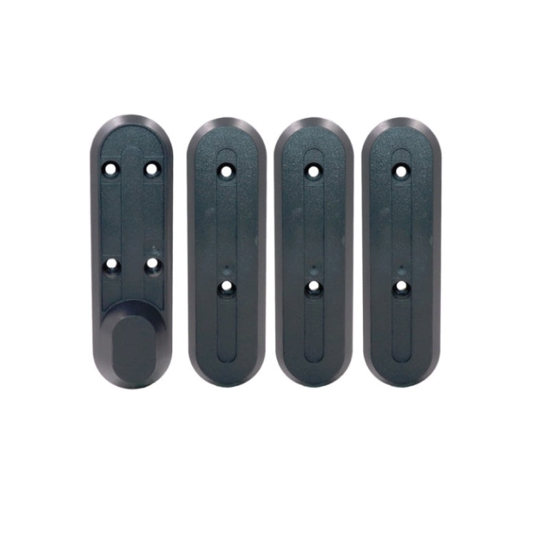 4 en 1 pour trottinette Xiaomi Mijia M365, cache de protection moteur en plastique, housse étanche, blocs de protection des roues avant et arrière, livraison couleur aléatoire