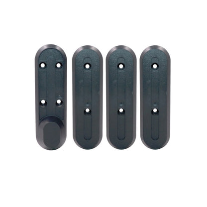4 en 1 pour trottinette Xiaomi Mijia M365, cache de protection moteur en plastique, housse étanche, blocs de protection des roues avant et arrière, livraison couleur aléatoire