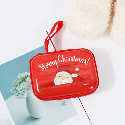 Porte-monnaie dessin animé de Noël, boîte de rangement carrée créative, étui à clés, Type 2, Type 1, Type 3, Type 4, Type 5, Type 6
