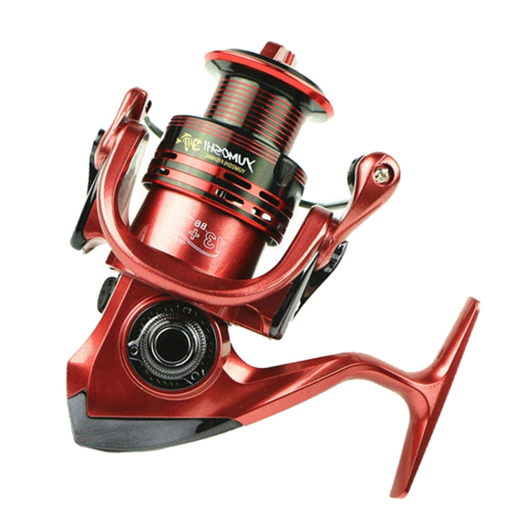Angelrolle mit Vollmetall-Schwingarm und Metallkopf, YUMOSHI XF1000, YUMOSHI XF2000, YUMOSHI XF3000, YUMOSHI XF4000, YUMOSHI XF5000, YUMOSHI XF6000, YUMOSHI XF7000