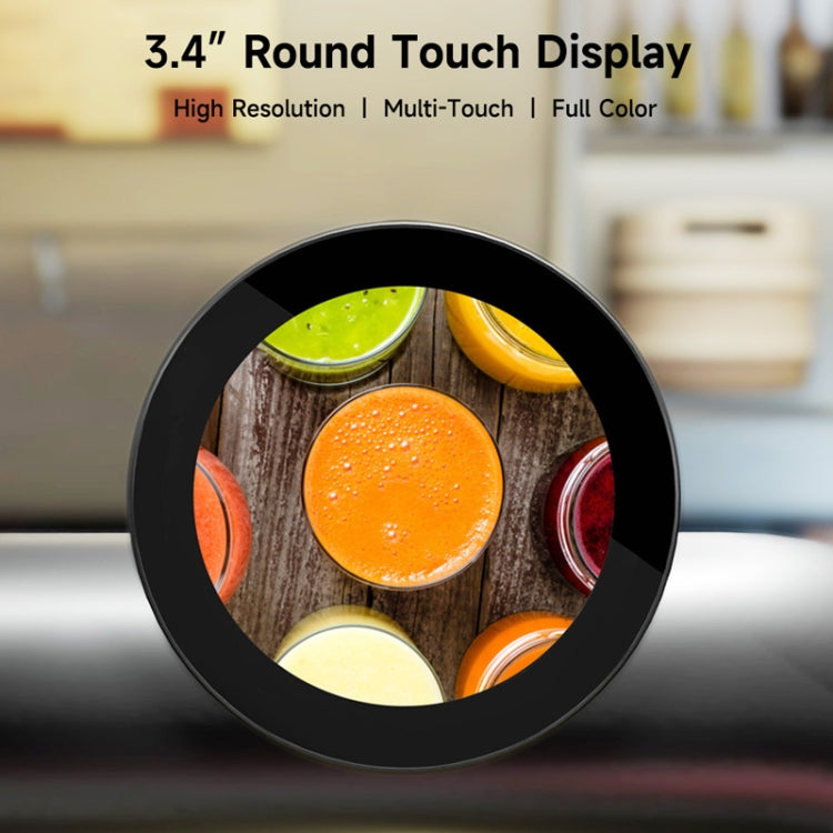 Waveshare 3.4 inch DSI Round Touch Display, 800 × 800, IPS, 10-Point Touch
