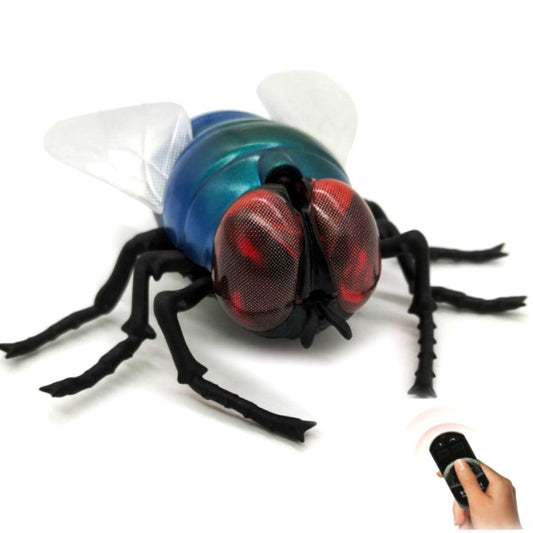 Insecte factice télécommandé par capteur infrarouge, jouet électrique amusant et créatif pour enfants (mouche, coccinelle, abeille). Modèles : mouche, coccinelle, abeille.