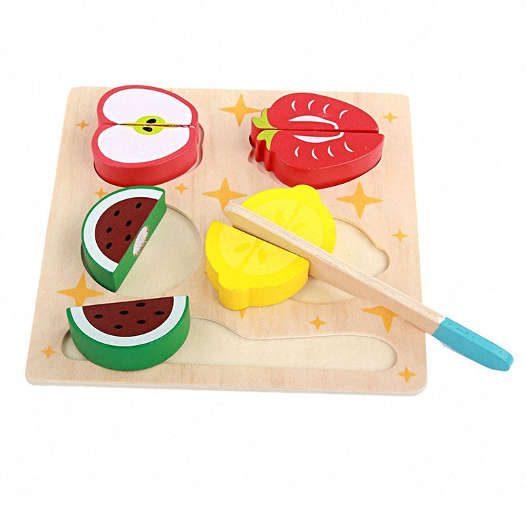 Children Wooden Cutting Fruits and Vegetables Educational Toys Kitchen Pretend Game Cooking Educational Toys, Pastry, Pea, Fish, Strawberry, Carrot