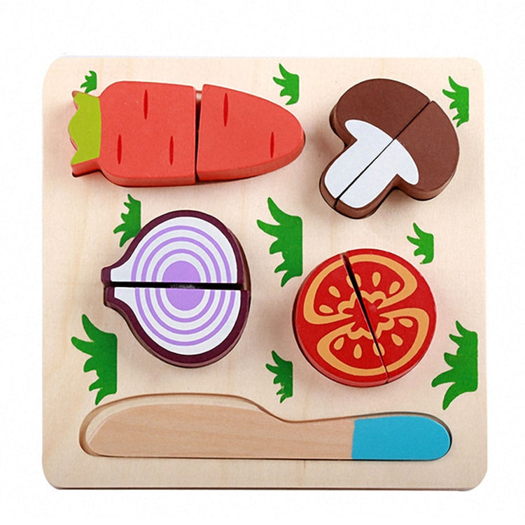 Children Wooden Cutting Fruits and Vegetables Educational Toys Kitchen Pretend Game Cooking Educational Toys, Pastry, Pea, Fish, Strawberry, Carrot