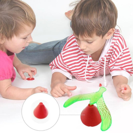10 PCS Kids Funny Toy Plastic Mini DIY Magic Balancing Bird Children Gift, Random Color Delivery, Magic Balancing Bird