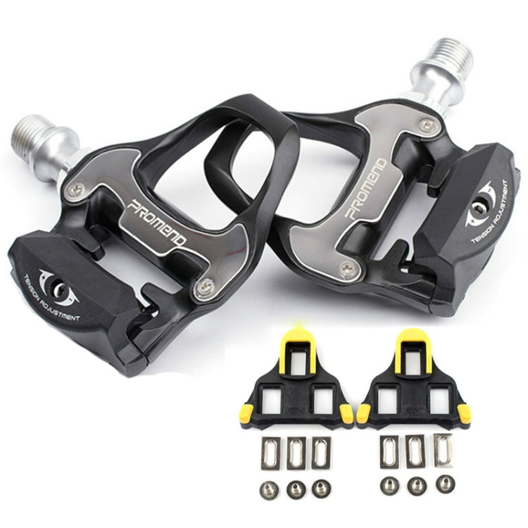 PROMEND Pédale autobloquante en alliage d'aluminium avec roulement Palin pour vélo de route, PD-R97