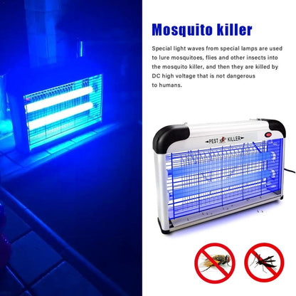 Lampe fluorescente anti-moustique électrique, anti-moustique haute pression UV, prise américaine 110V, prise britannique, prise européenne, prise chinoise