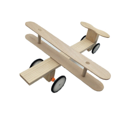 Modèle d'avion taxi électrique DIY pour enfants, petite production, matériaux faits à la main, jouets pédagogiques, Modèle d'avion taxi électrique