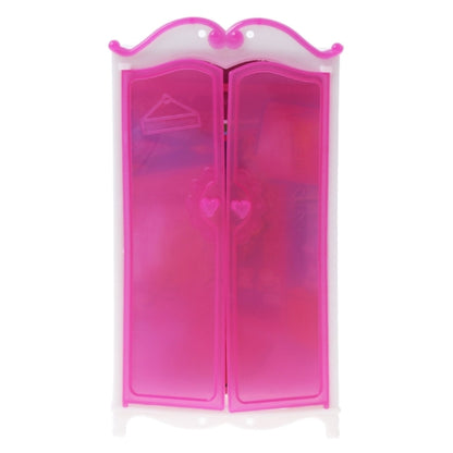 Princess Meubles Garde-robe Poupées Jouets Maison de poupée Placard Accessoires de jouets, Placard Accessoires de jouets