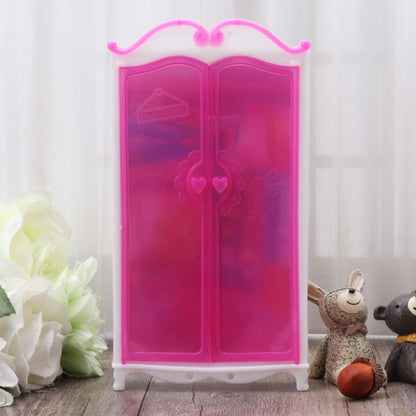 Princess Meubles Garde-robe Poupées Jouets Maison de poupée Placard Accessoires de jouets, Placard Accessoires de jouets