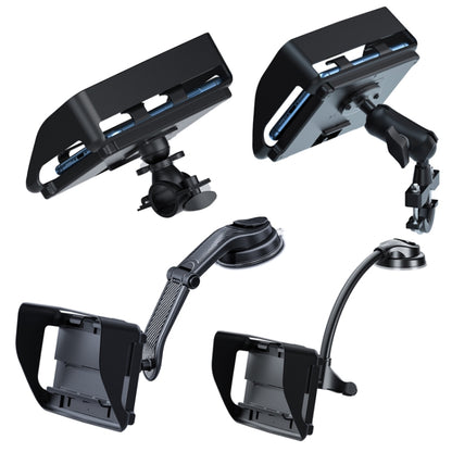 Off-road Car Sun Visor Mobile Phone Navigation Bracket, Classic Handle Type, Universal Adjustment Handle Type, Instrument Panel Jointst Type, Instrument Panel Hose Type