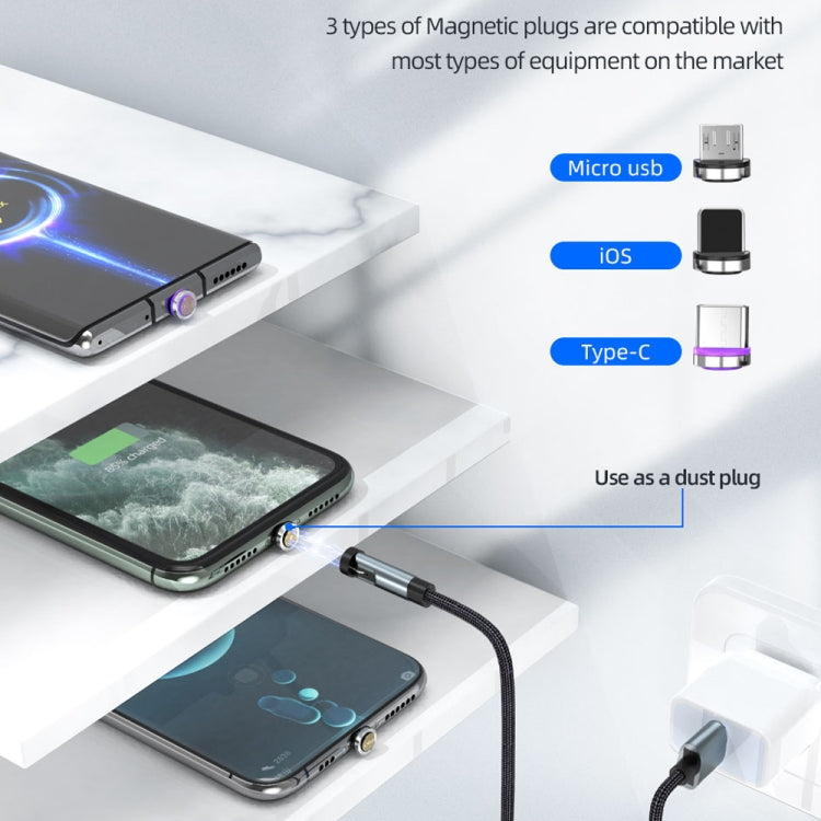 CC57 Support Data Transmission Magnetic Fast Charging Adapter, Micro USB, 8Pin