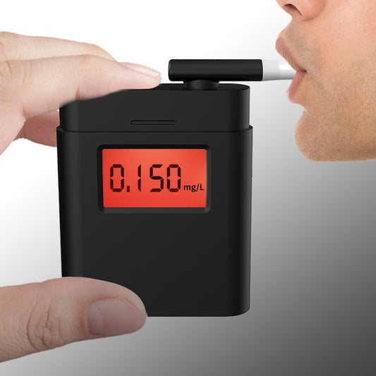 Breath Alcohol Tester Portable Digital Display Square Car Alcohol Tester, Breath Alcohol Tester